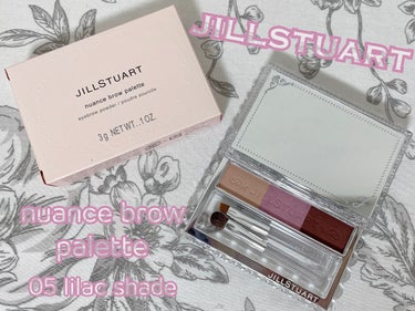 ジルスチュアート ムースブロウマスカラ 11 soft lilac/JILL STUART/眉マスカラを使ったクチコミ（2枚目）