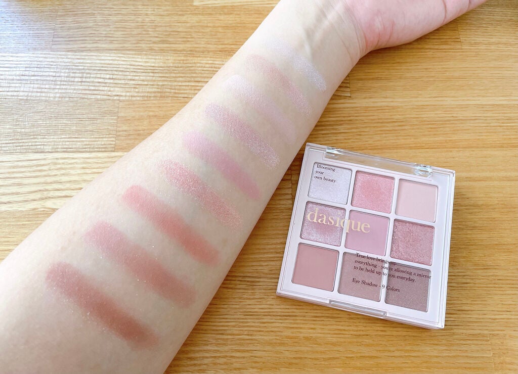 シャドウパレット/dasique/アイシャドウパレットを使ったクチコミ(3枚目)