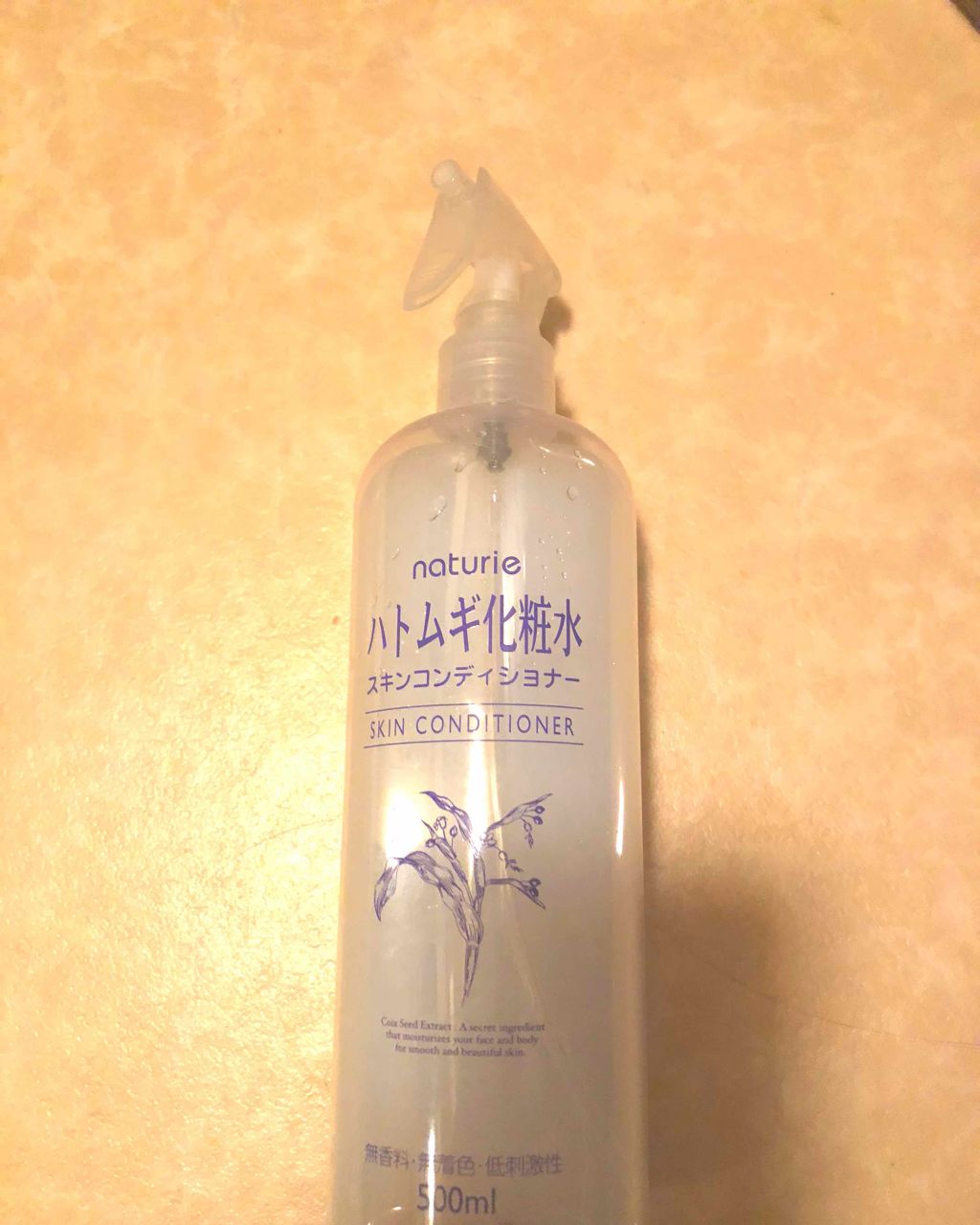 ハトムギ化粧水(ナチュリエ スキンコンディショナー R )/ナチュリエ/化粧水を使ったクチコミ（1枚目）