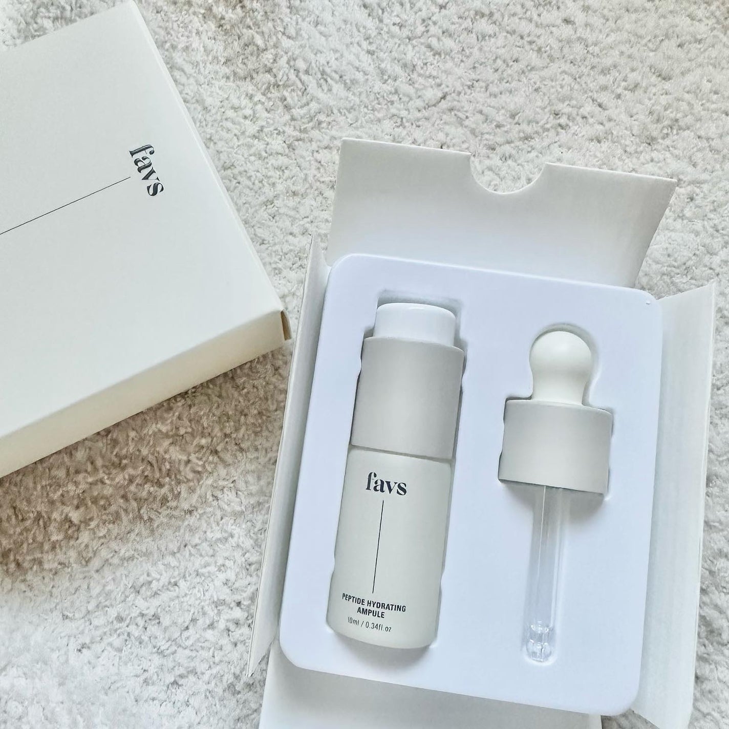 ペプチドハイドレーティングアンプル/favs/美容液を使ったクチコミ(1枚目)