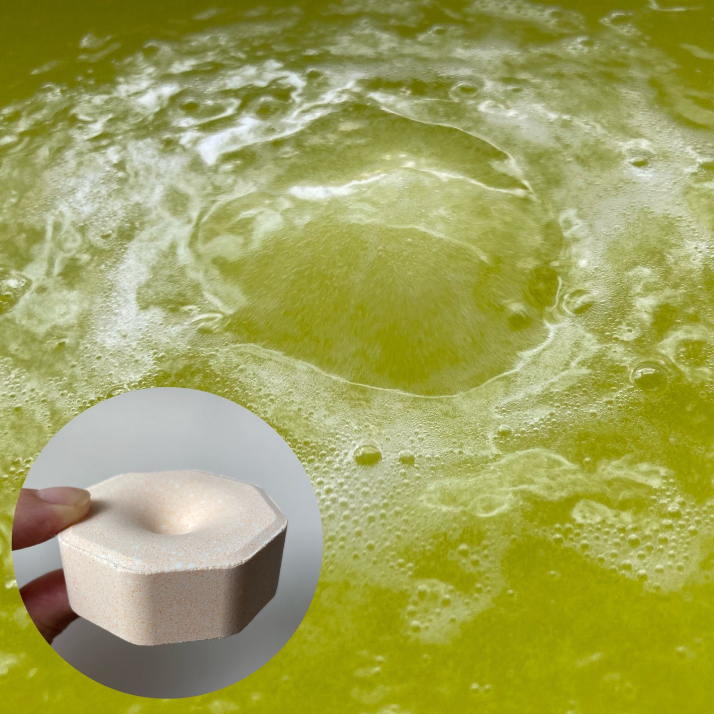 バブ モンスターバブルMEGA級 スプラッシュ泡 シトラススパークの香り/バブ/炭酸系入浴剤を使ったクチコミ(1枚目)