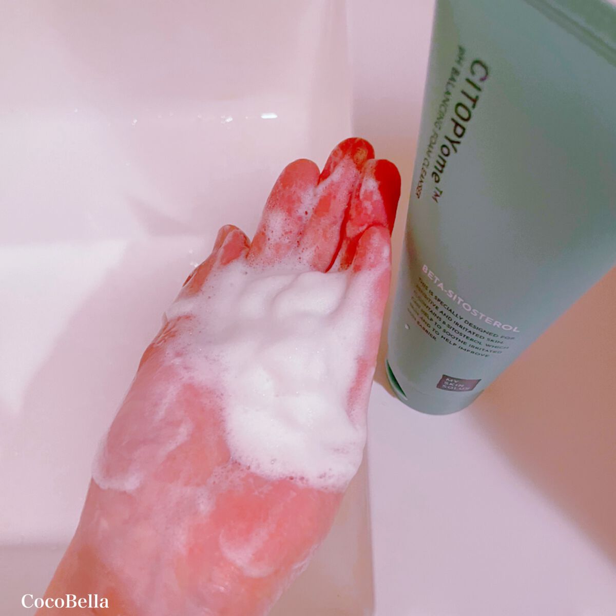 CITOPYome ph BALANCING FOAM/my skin solus/洗顔フォームを使ったクチコミ（2枚目）