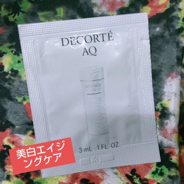 AQ アブソリュート ローション ブライト/DECORTÉ/化粧水を使ったクチコミ（1枚目）