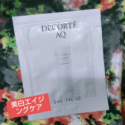 AQ アブソリュート ローション ブライト/DECORTÉ/化粧水を使ったクチコミ(1枚目)