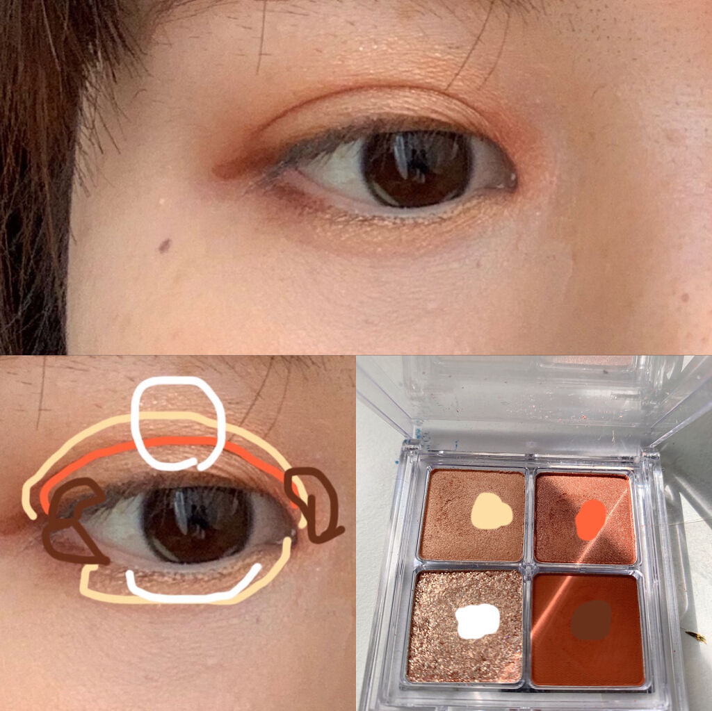 ドレッシーシャドウR/CipiCipi/アイシャドウパレットを使ったクチコミ（2枚目）