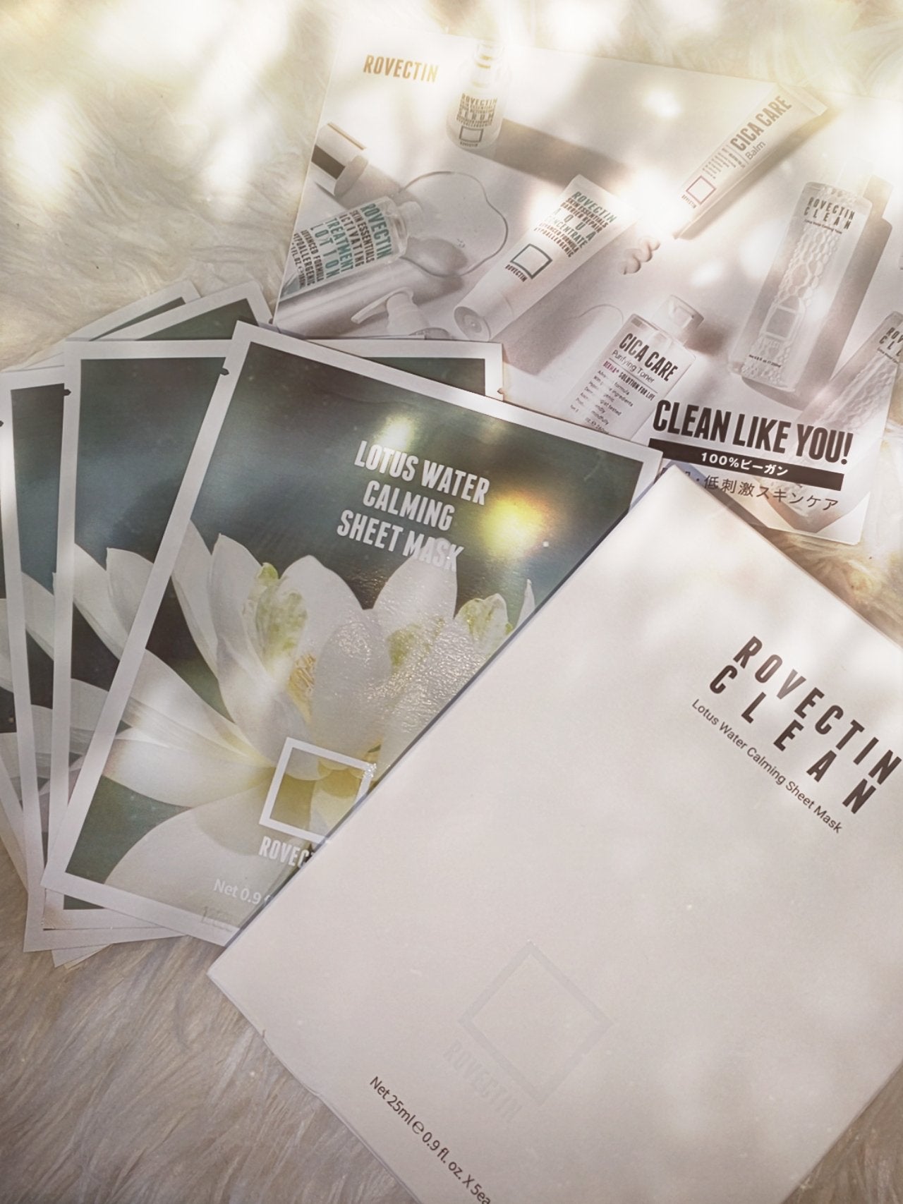 クリーン ロータスウォーターカーミングシートマスク/ロベクチン/シートマスク・パックを使ったクチコミ(1枚目)