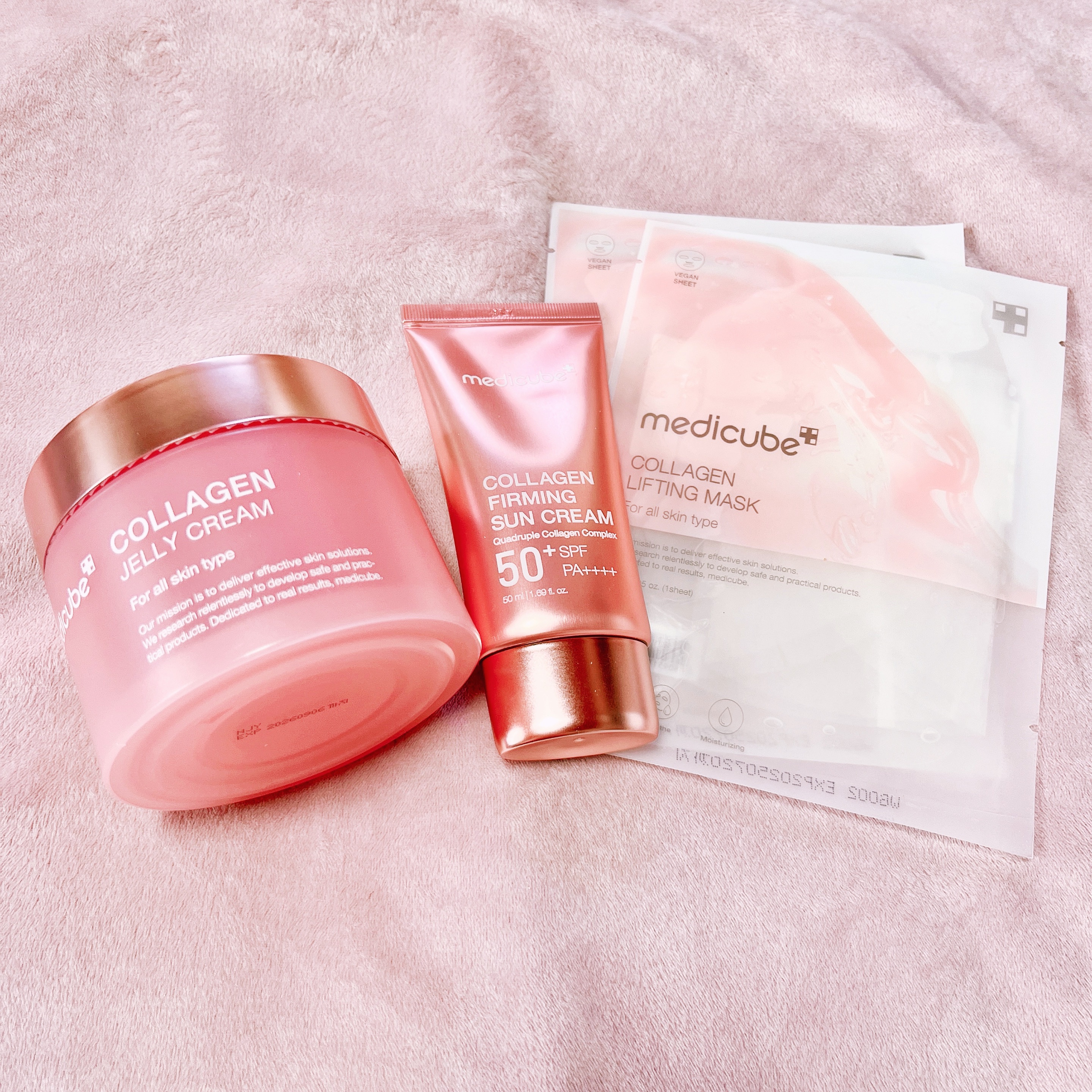 COLLAGEN FIRMING SUNCREAM/MEDICUBE/日焼け止めクリームを使ったクチコミ（1枚目）