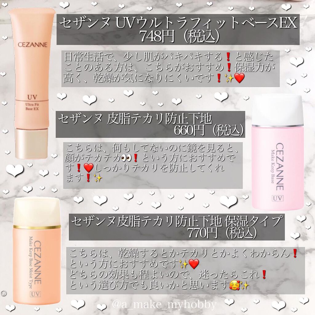 皮脂テカリ防止下地/CEZANNE/化粧下地を使ったクチコミ（2枚目）
