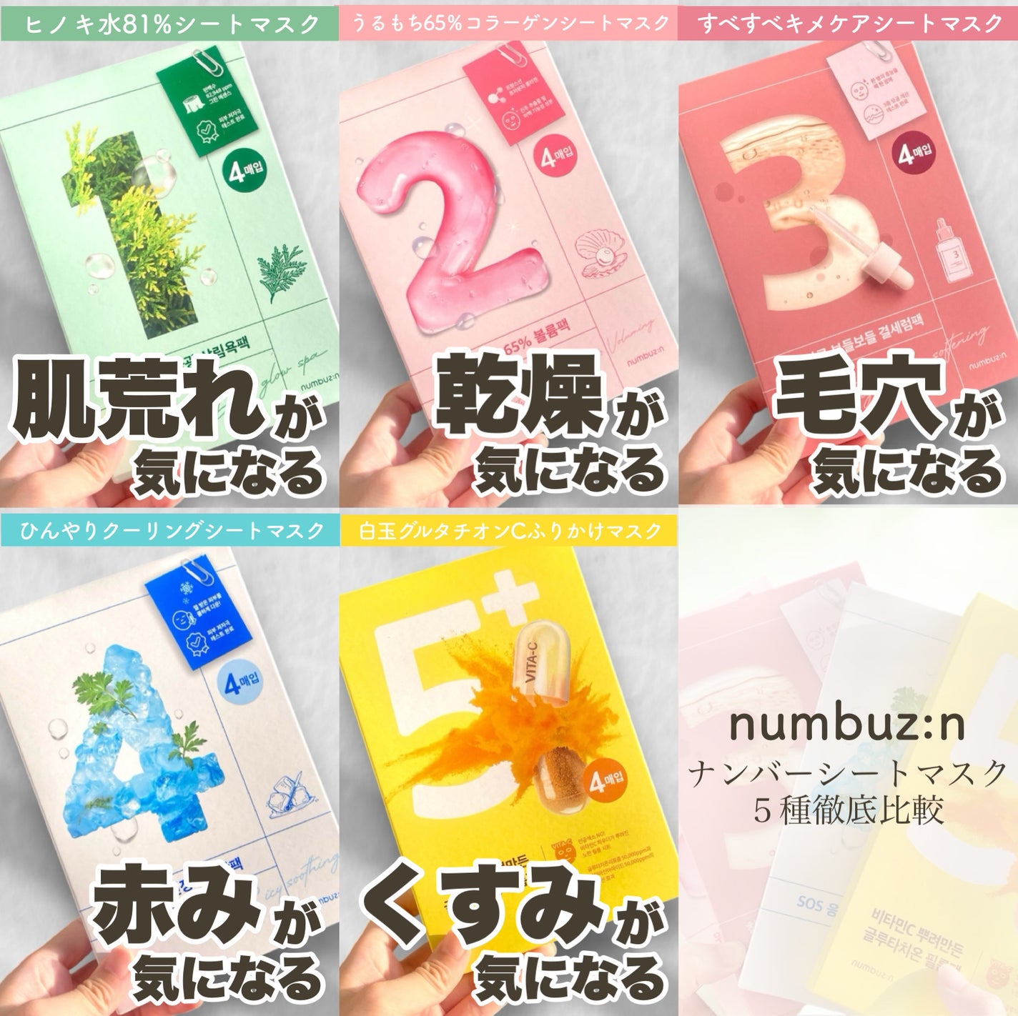 3番 すべすべキメケアシートマスク/numbuzin/シートマスク・パックを使ったクチコミ(2枚目)