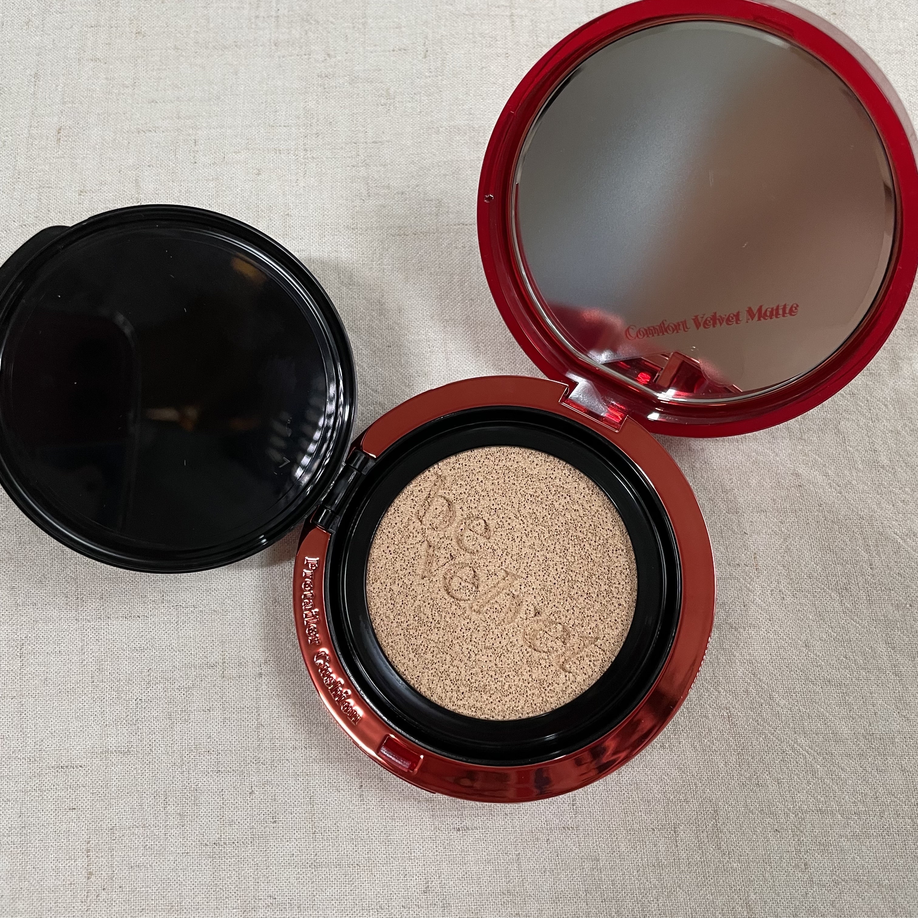 プロテーラービーベルベットカバークッション/espoir/クッションファンデーションを使ったクチコミ（2枚目）