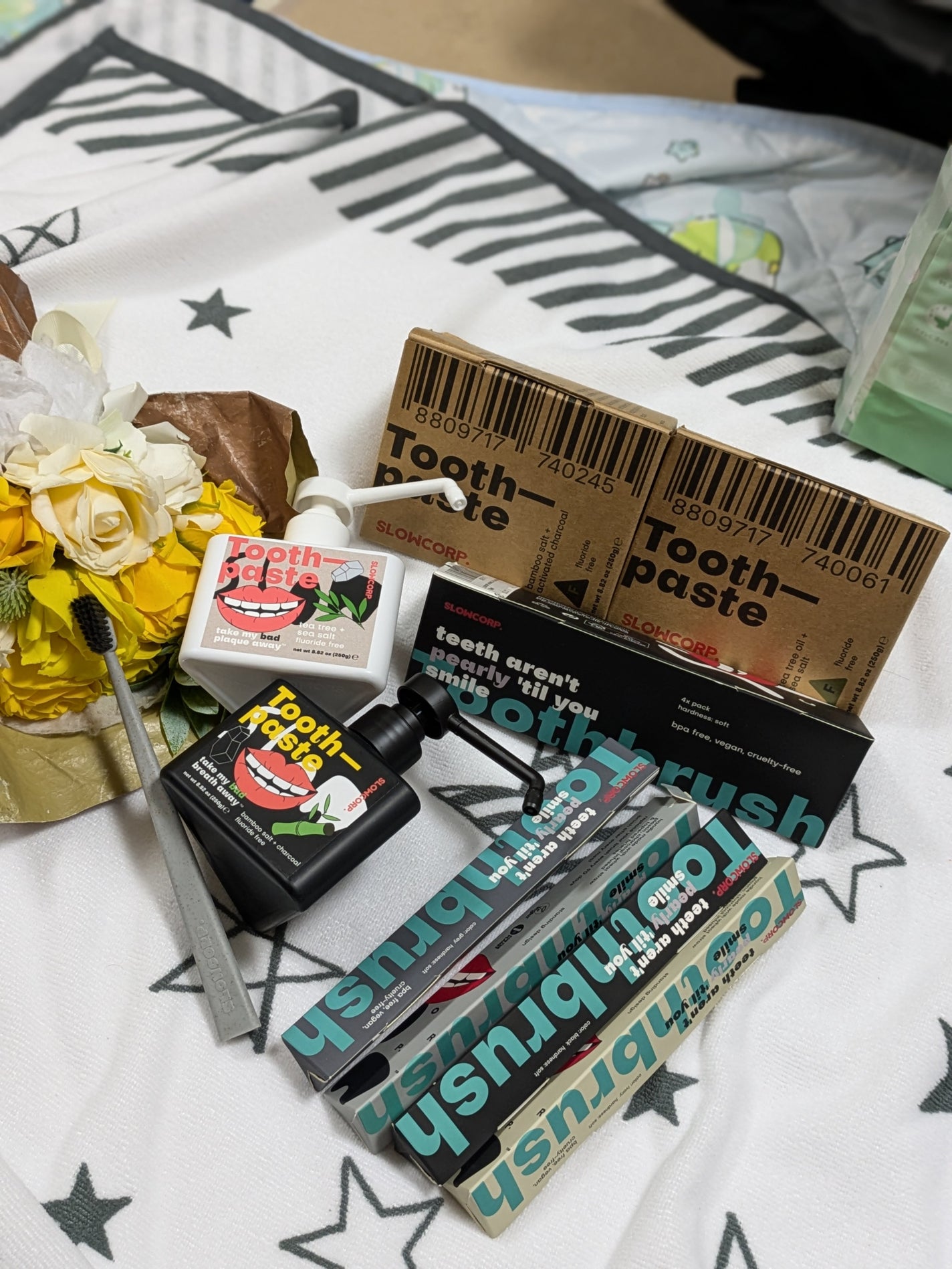 toothpaste tea tree oil + sea salt/SLOWCORP/歯磨き粉を使ったクチコミ(1枚目)