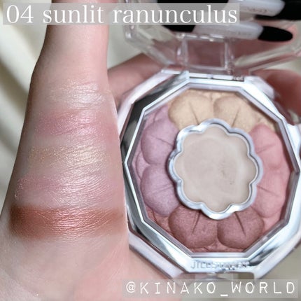 ジルスチュアート ブルームクチュール アイズ/JILL STUART/アイシャドウパレットを使ったクチコミ(7枚目)