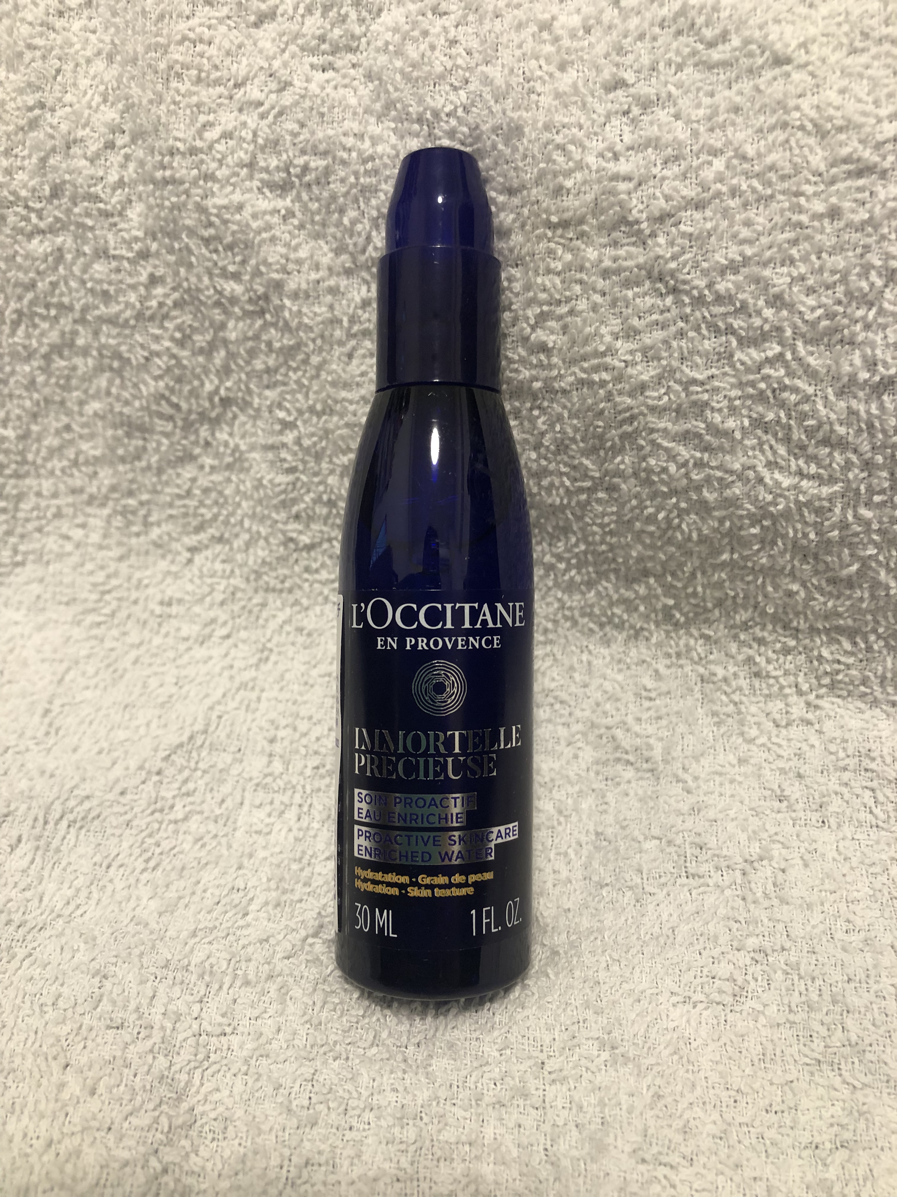 イモーテル プレシューズ エンリッチフェイスウォーター/L'OCCITANE/化粧水を使ったクチコミ（1枚目）