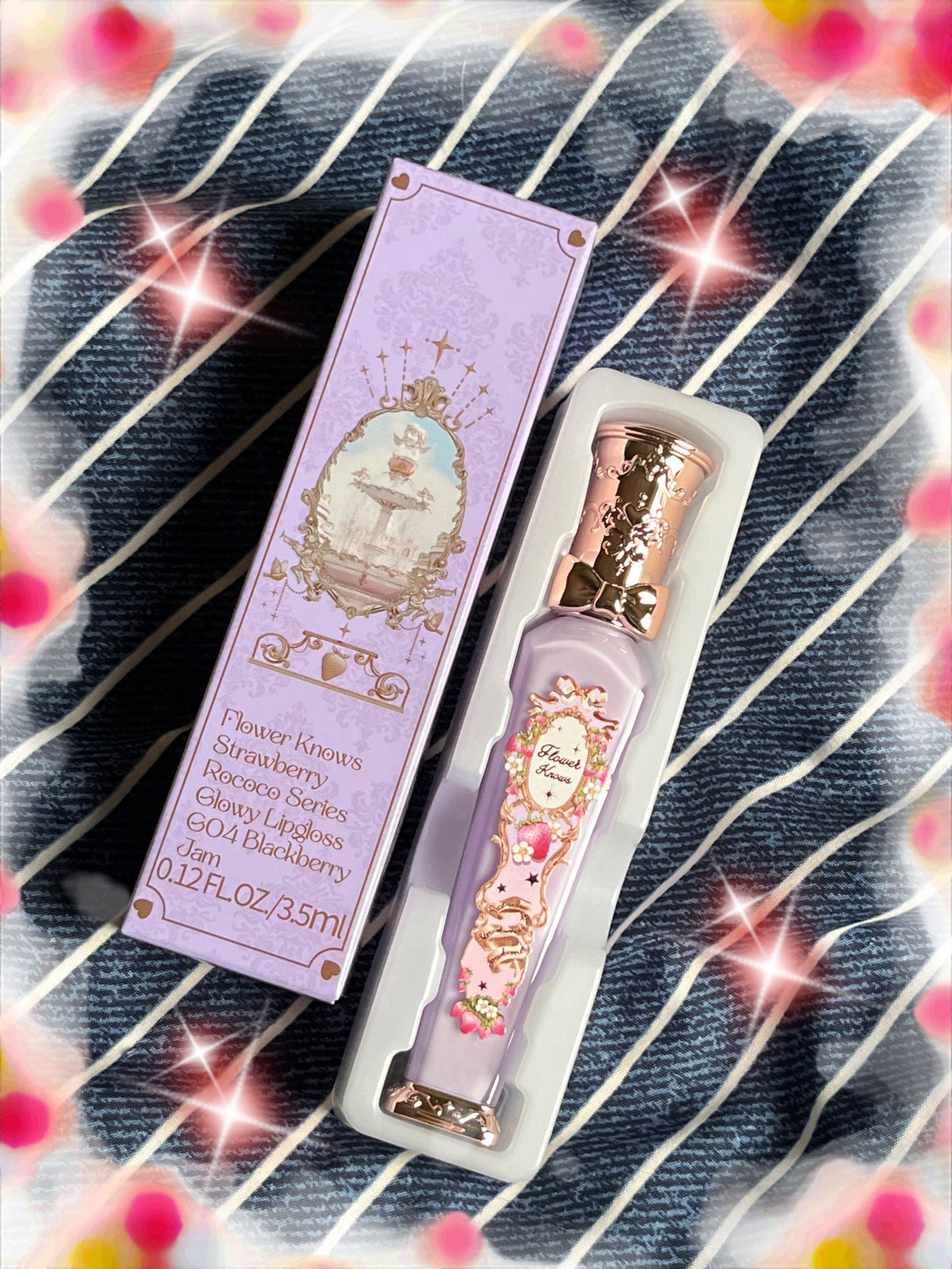 ストロベリーロココシリーズ グロウリップグロス/FlowerKnows/リップグロスを使ったクチコミ(2枚目)