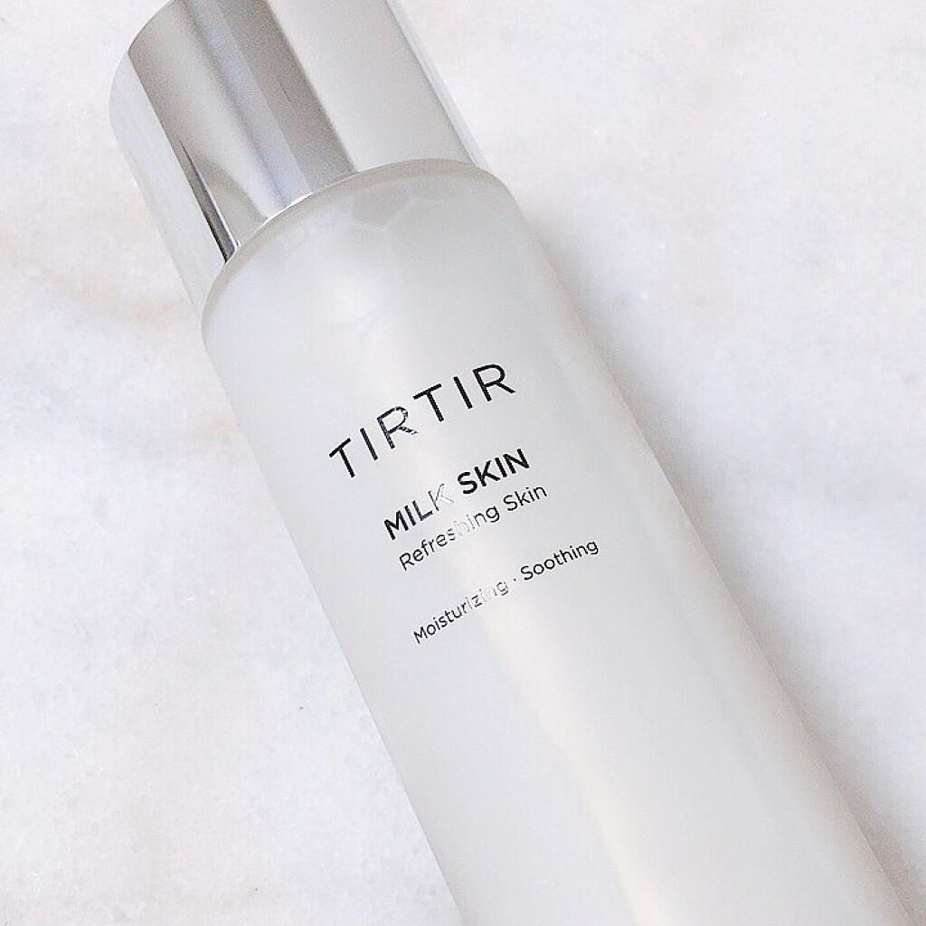 TIRTIR(ティルティル) ミルクスキンのクチコミ「
 
𝐓𝐈𝐑 𝐓𝐈𝐑
𝐌𝐈𝐋𝐊 𝐒𝐊𝐈𝐍🤍
　
　
化粧水ひとつで保湿管理。
クリームのように.....」（2枚目）