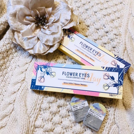 フラワーアイズ ワンデー/株式会社ビューフロンティア/ワンデー(1DAY)カラコンを使ったクチコミ(4枚目)