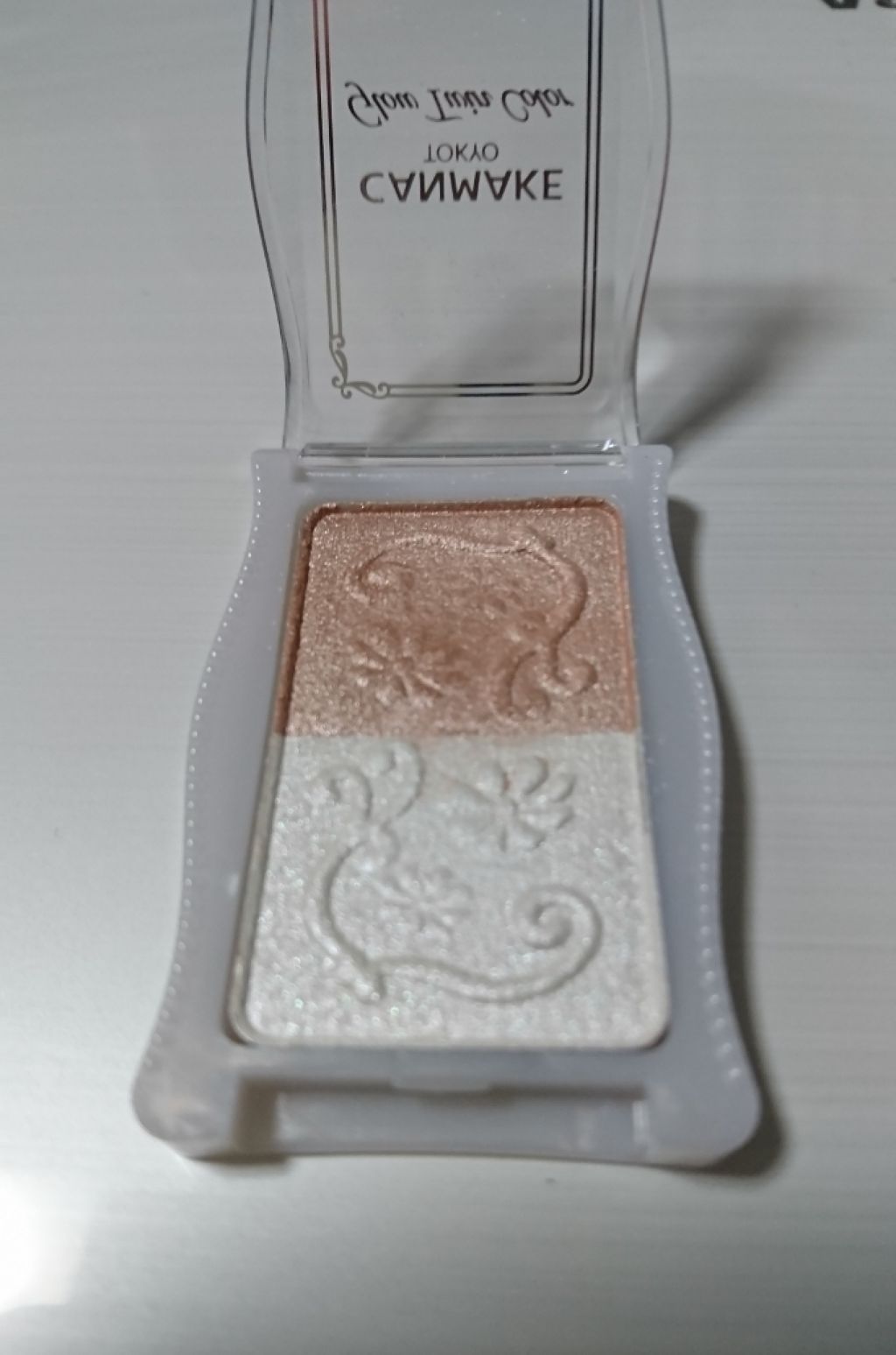 グロウツインカラー/キャンメイク/アイシャドウパレットを使ったクチコミ（2枚目）