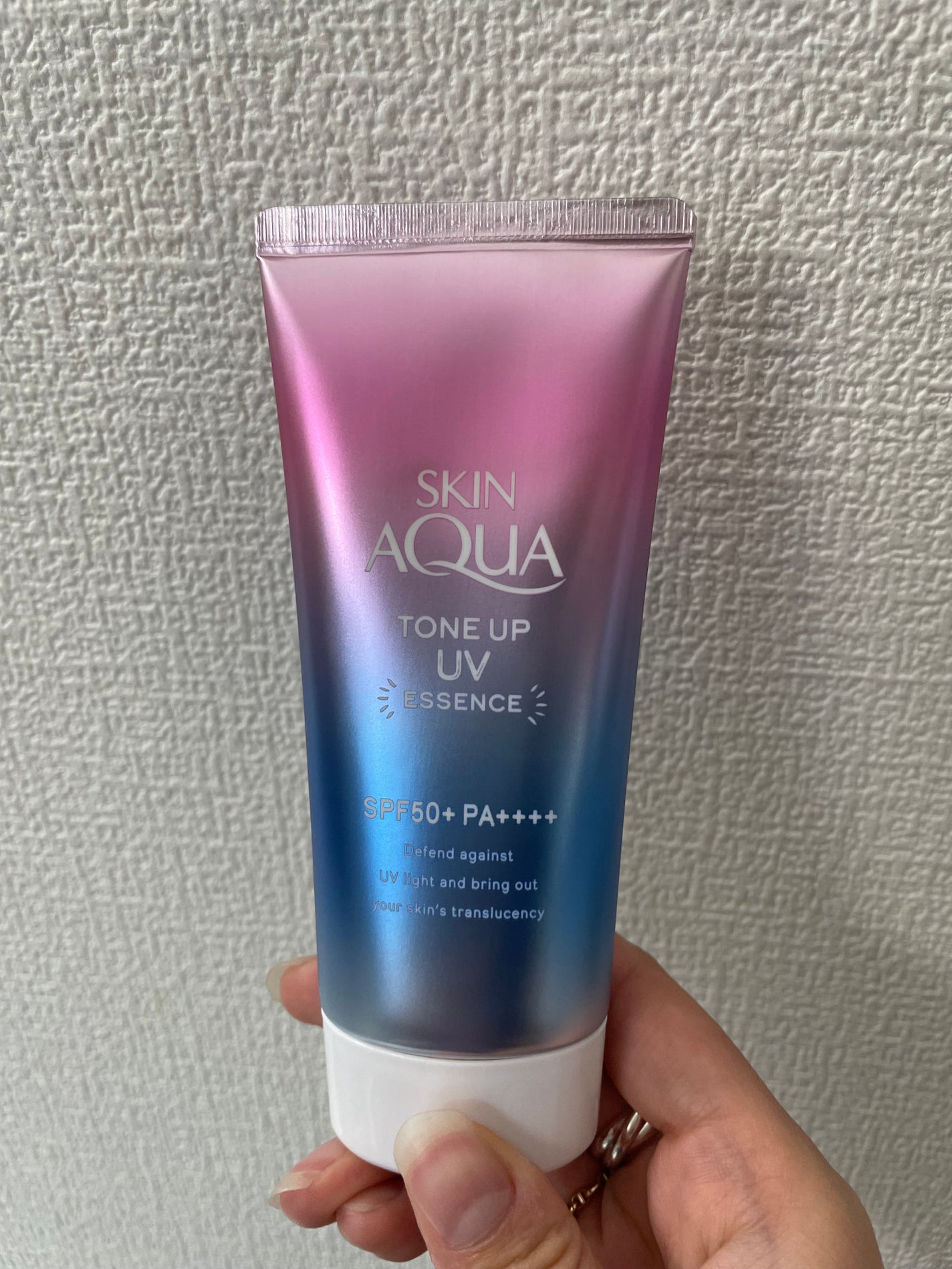 スキンアクア トーンアップUVエッセンス/スキンアクア/日焼け止めクリームを使ったクチコミ(1枚目)