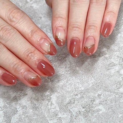 たらちゃん☆follow back100 on LIPS 「10月のネイル(^^)..」(2枚目)