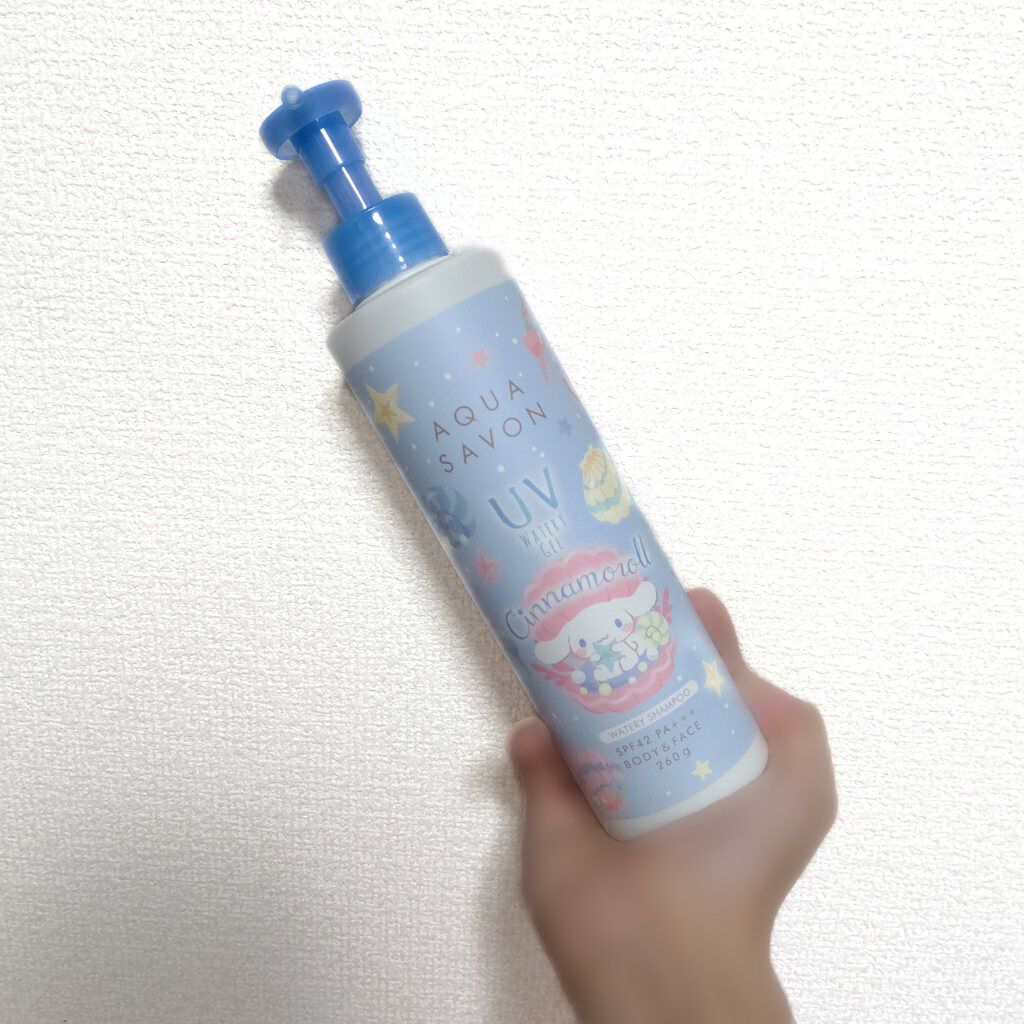 アクアシャボン UVジェル/アクアシャボン/日焼け止めジェルを使ったクチコミ（1枚目）