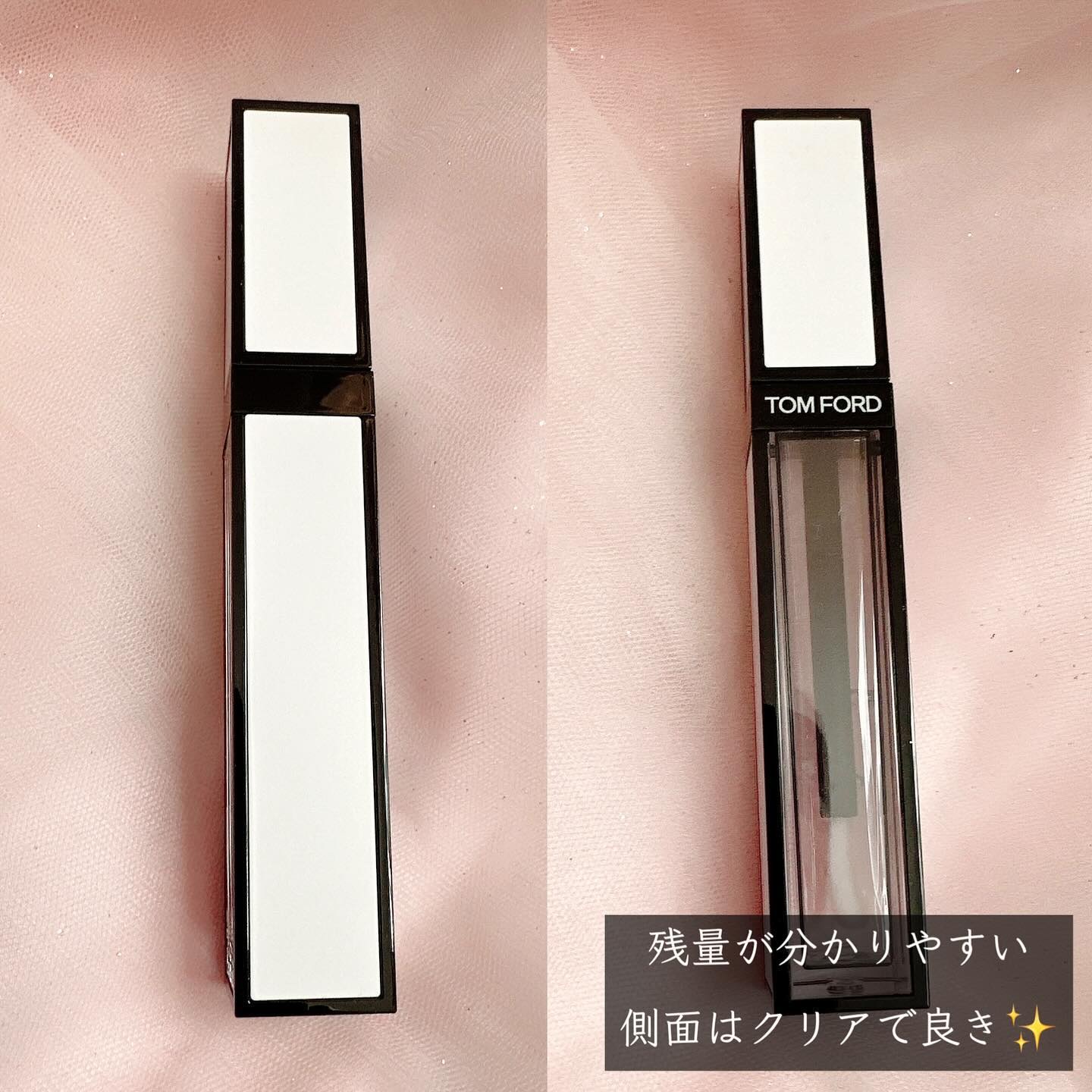 ローズ リップ オイル ティント/TOM FORD BEAUTY/リップティントを使ったクチコミ（3枚目）