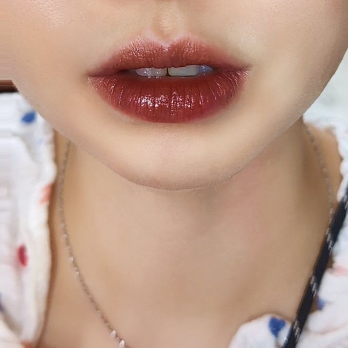 ネンマクフェイク リキッド BR331  リスの甘い罠/Visée/口紅を使ったクチコミ（2枚目）