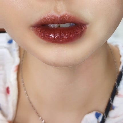 ネンマクフェイク リキッド BR331 リスの甘い罠/Visée/口紅を使ったクチコミ(2枚目)