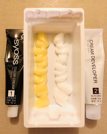 オレオクリーム/サイオス/ヘアカラーを使ったクチコミ(3枚目)