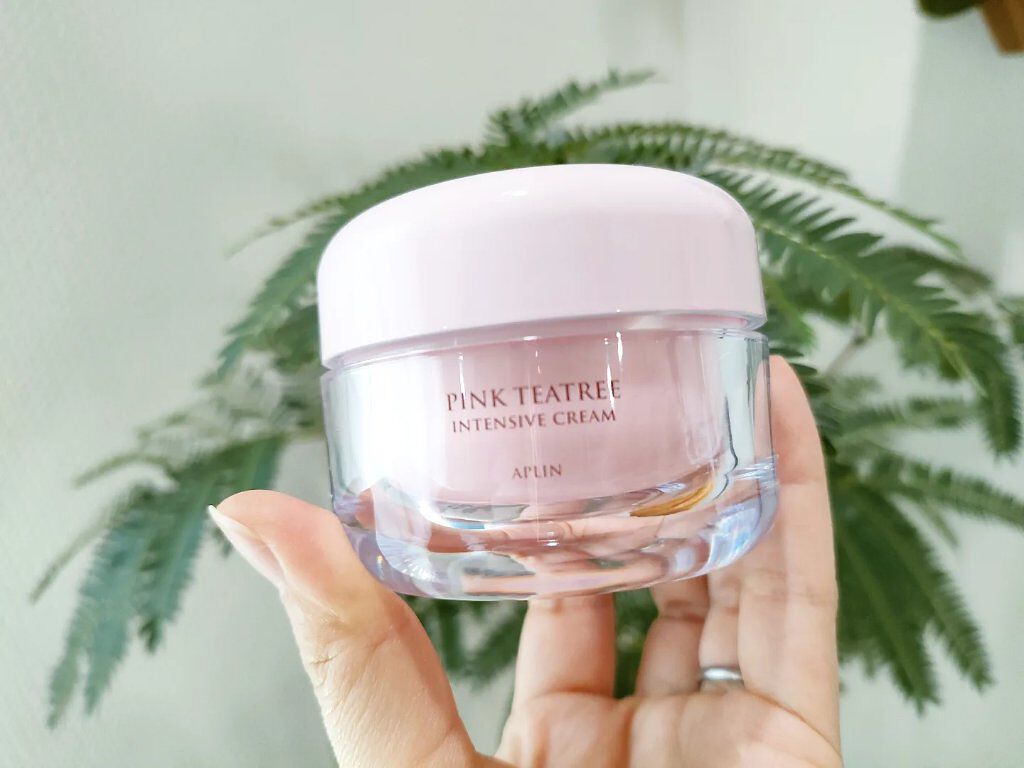 ピンクティーツリークリーム/APLIN/フェイスクリームを使ったクチコミ（1枚目）