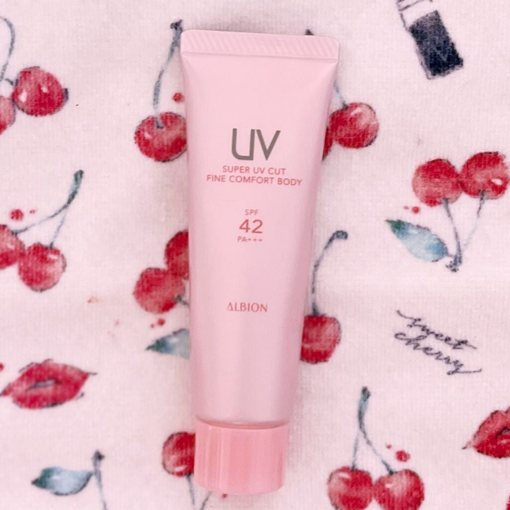 スーパー UV カット ファインコンフォート ボディ/ALBION/日焼け止めミルクを使ったクチコミ(1枚目)