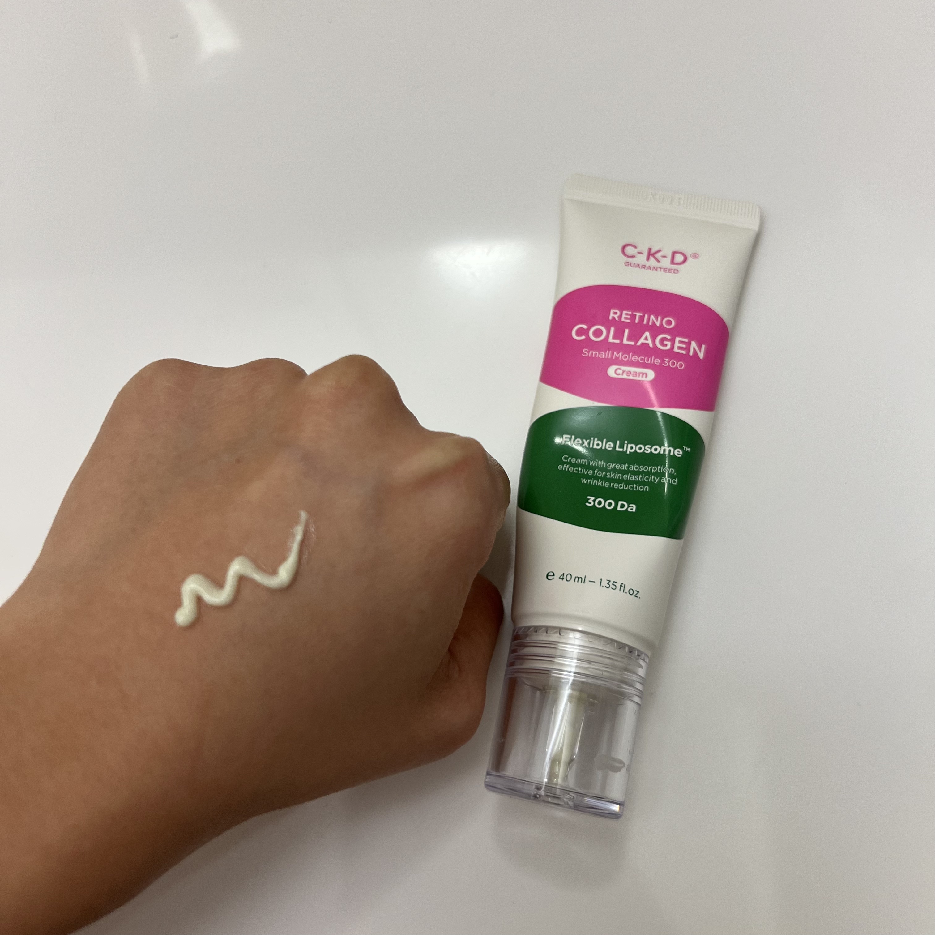 レチノコラーゲン低分子300クリーム/CKD/フェイスクリームを使ったクチコミ（1枚目）