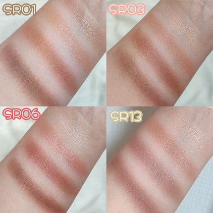 スキニーリッチシャドウ/excel/アイシャドウパレットを使ったクチコミ(3枚目)