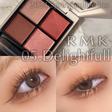 RMK シンクロマティック アイシャドウパレット/RMK/アイシャドウパレットを使ったクチコミ(1枚目)