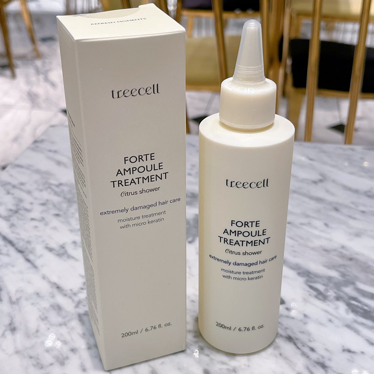 フォルテ アンプル トリートメント/treecell/洗い流すヘアトリートメントを使ったクチコミ(1枚目)