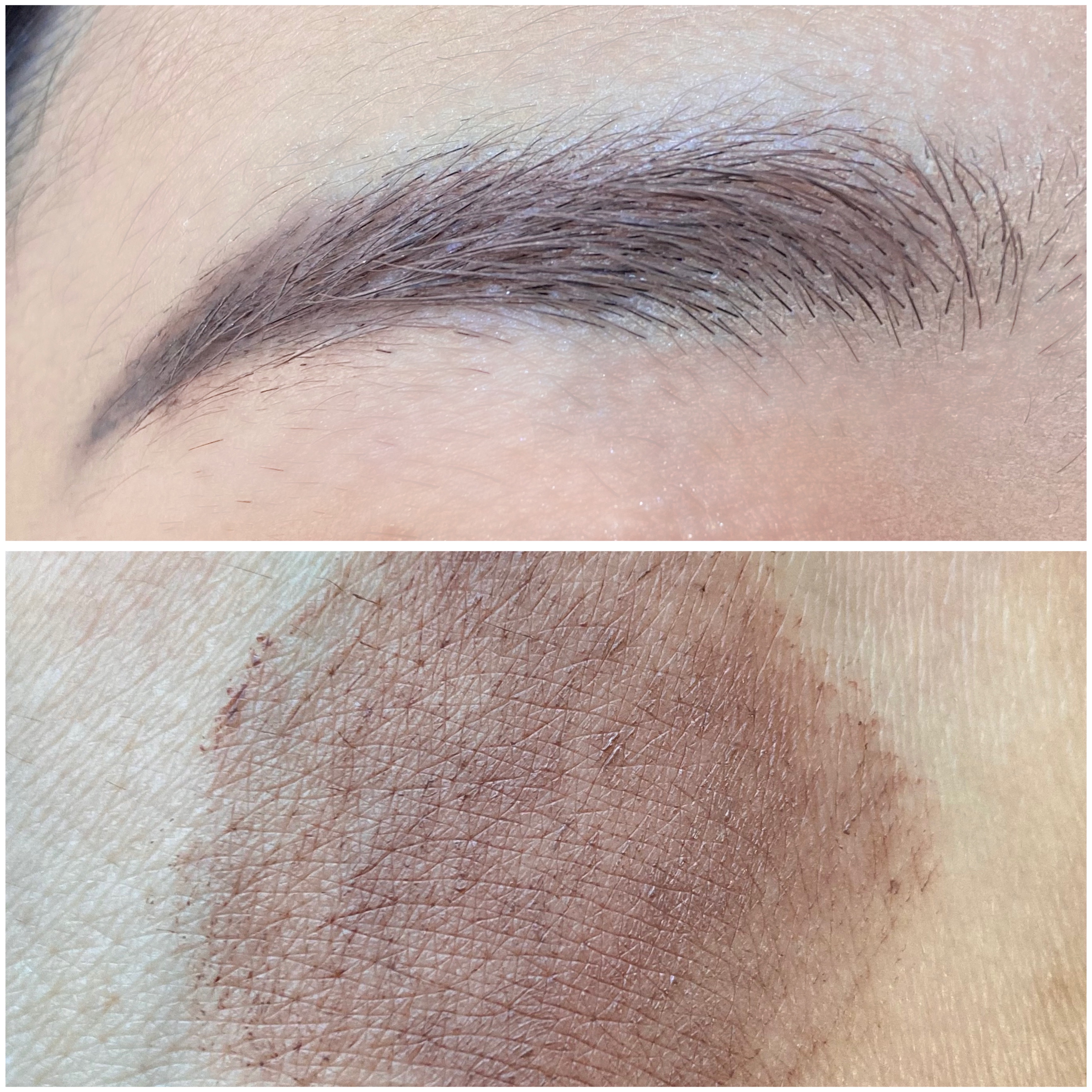 ハンオールブロウカラ/rom&nd/眉マスカラを使ったクチコミ（3枚目）