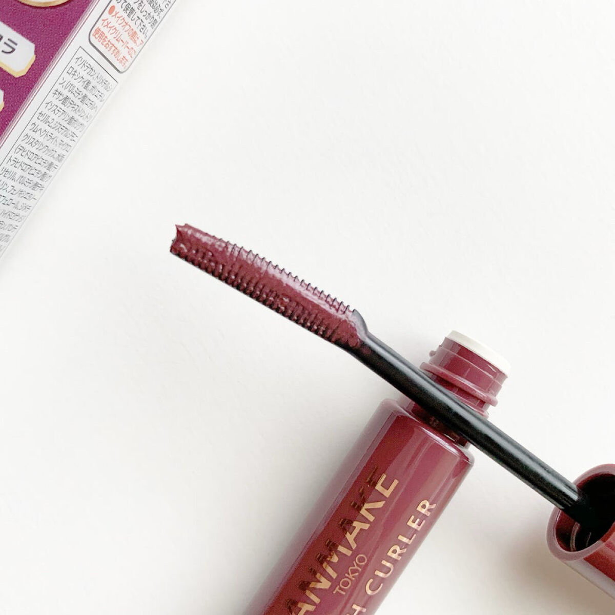 クイックラッシュカーラー/キャンメイク/マスカラ下地を使ったクチコミ（2枚目）