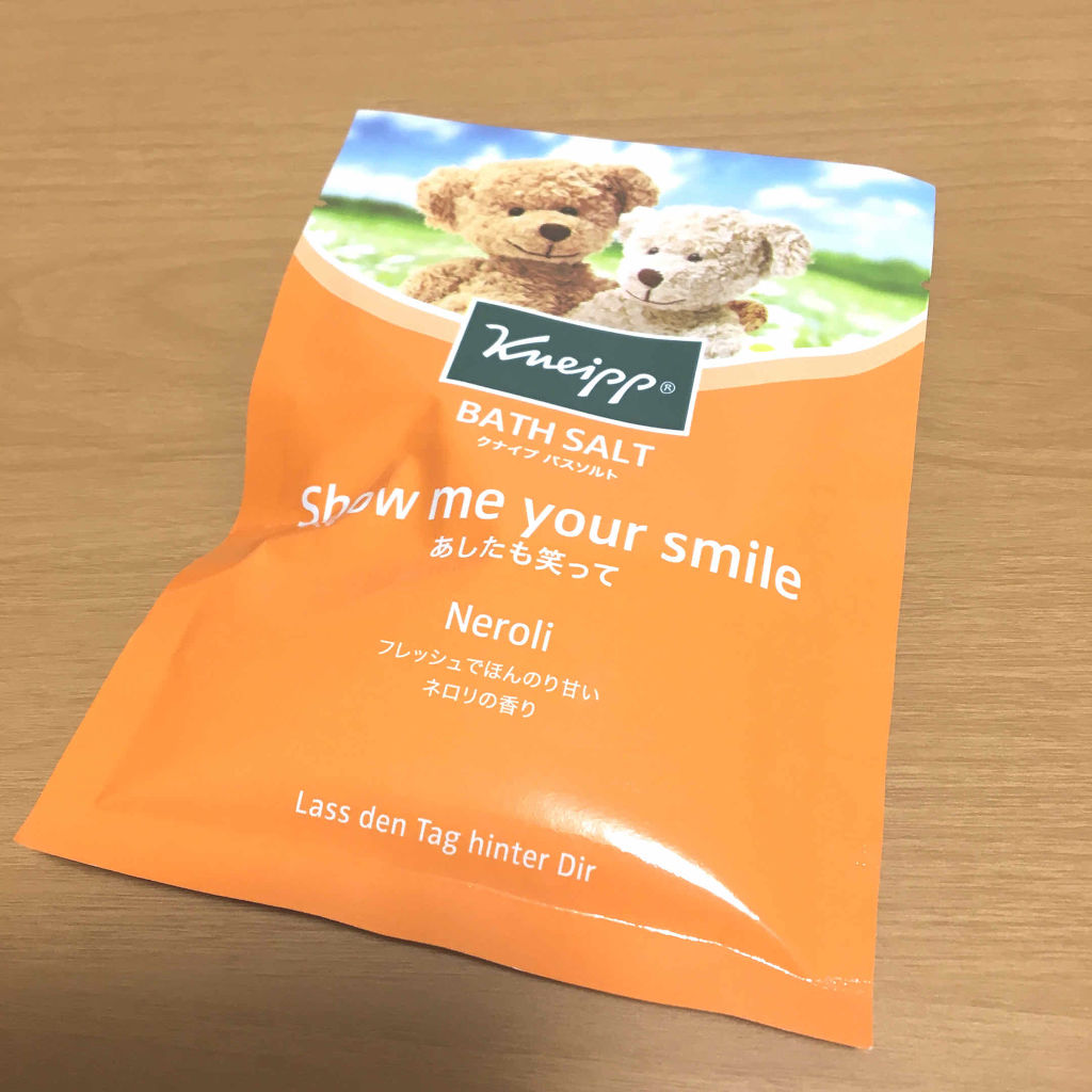 クナイプ バスソルト ネロリの香り/クナイプ/無機塩系入浴剤を使ったクチコミ（1枚目）