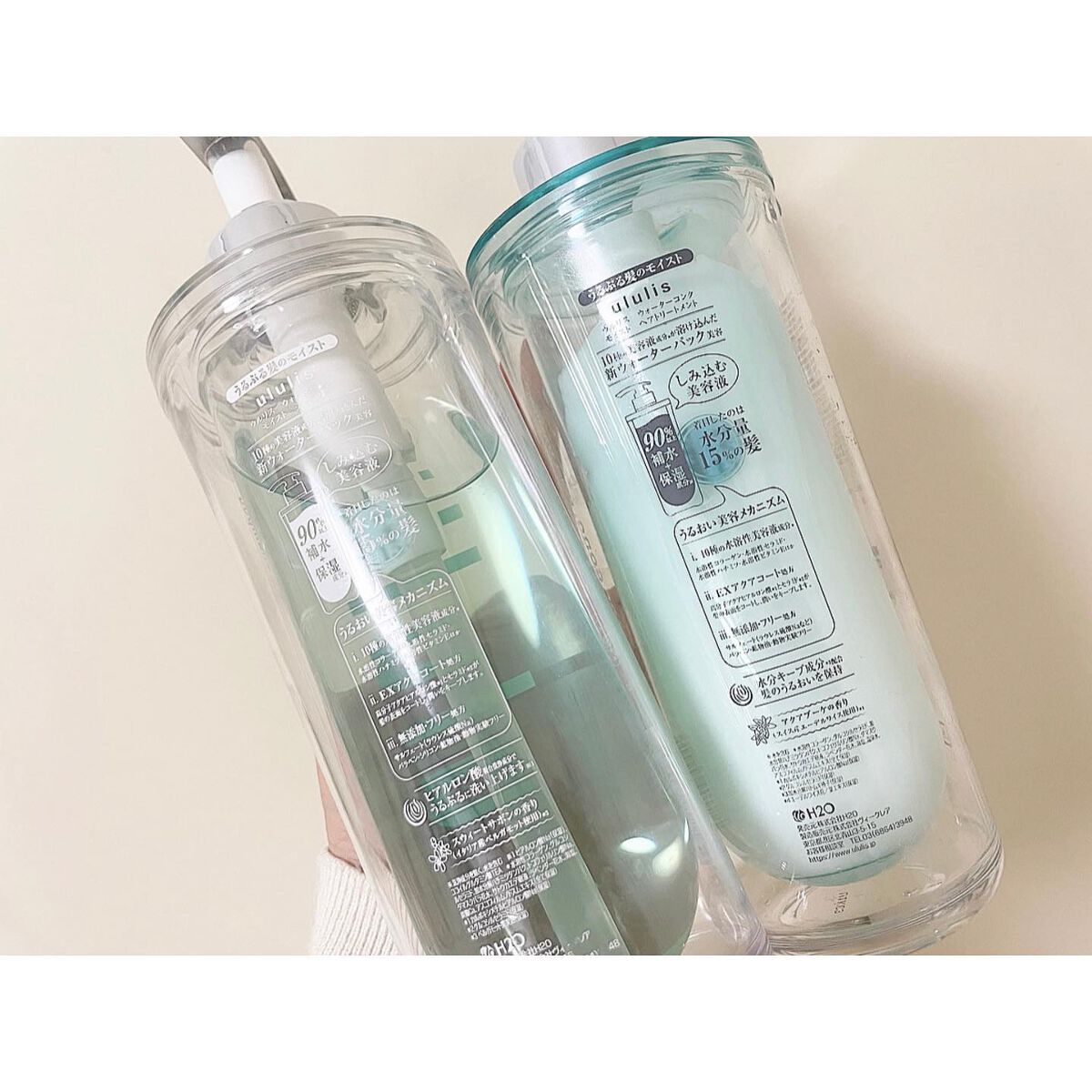 ウォーターコンク モイストシャンプー/ヘアトリートメント/ululis/市販シャンプーを使ったクチコミ（2枚目）