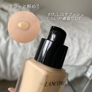 タンイドル ウルトラ ウェア リキッド/LANCOME/リキッドファンデーションを使ったクチコミ（3枚目）