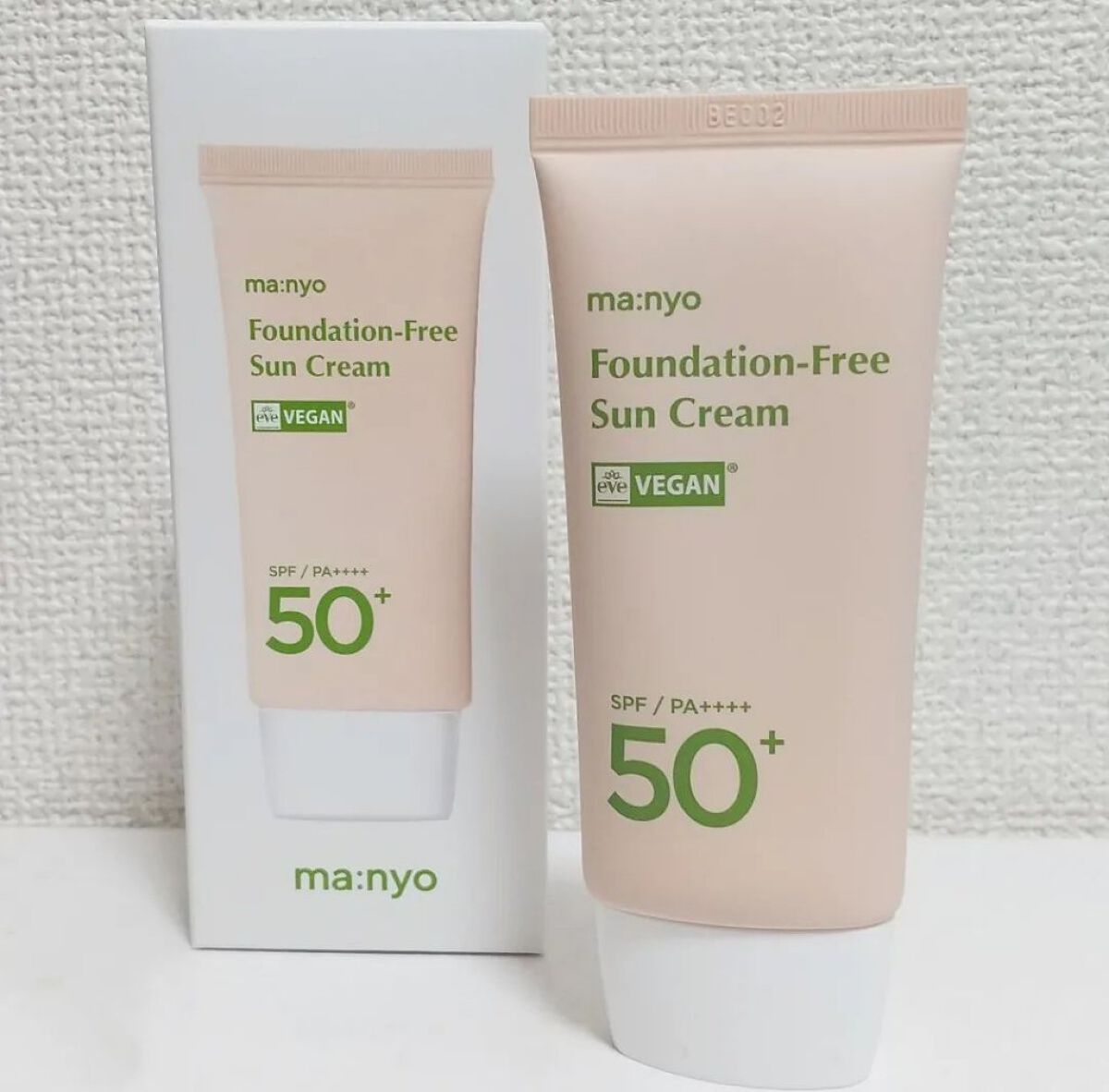 ファンデフリー サンクリーム/manyo/日焼け止めクリームを使ったクチコミ（1枚目）