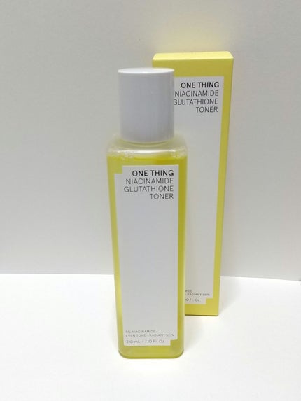 ナイアシンアミドグルタチオントナー/ONE THING/化粧水を使ったクチコミ(1枚目)