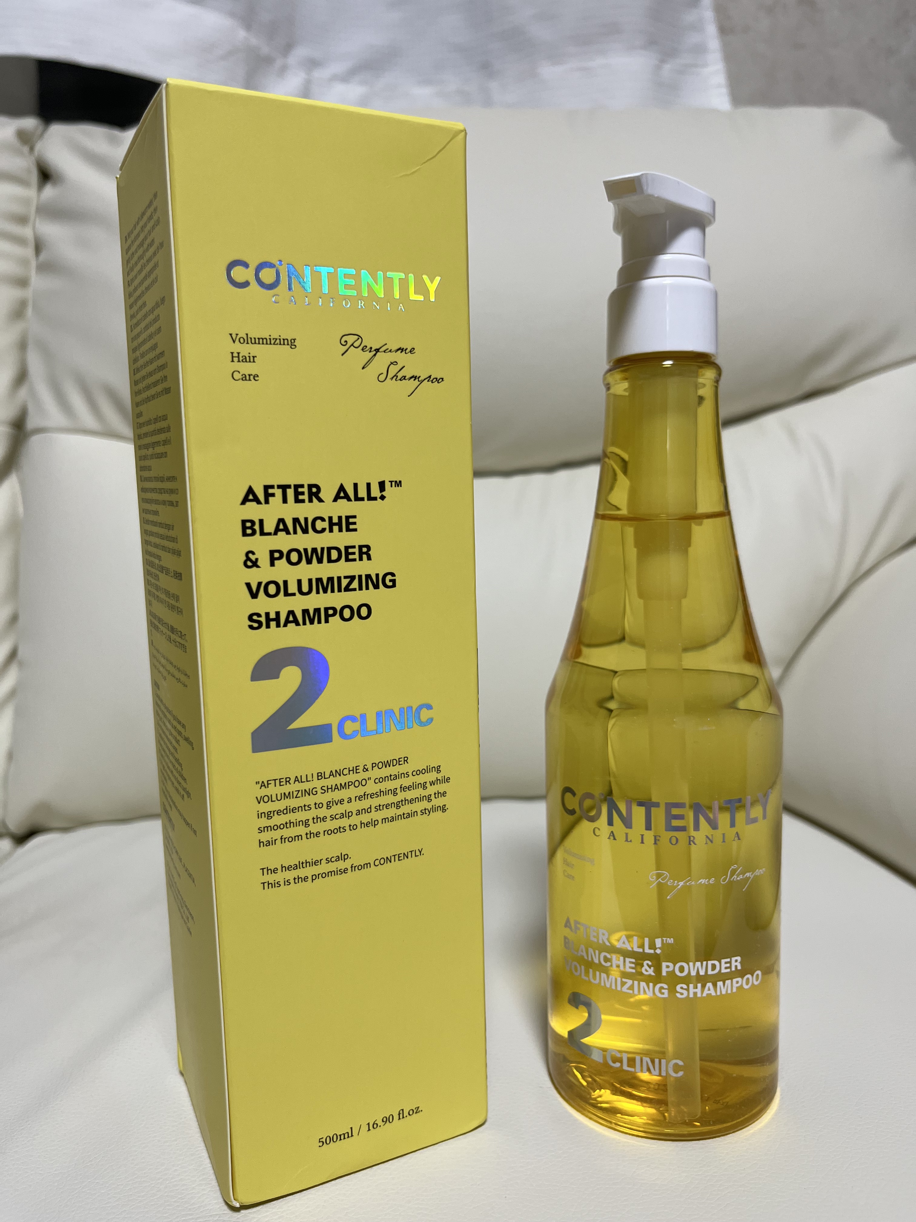 アフターオール！ブランシェ＆パウダーボリューマイジングシャンプー/Contently/市販シャンプーを使ったクチコミ（1枚目）