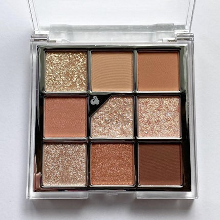 グリッターペディアアイパレット/unleashia/アイシャドウパレットを使ったクチコミ(3枚目)