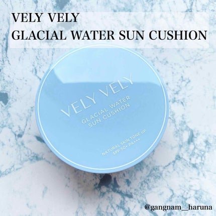 グラシアルウォーターサンクッション/VELY VELY/クッションファンデーションを使ったクチコミ(1枚目)