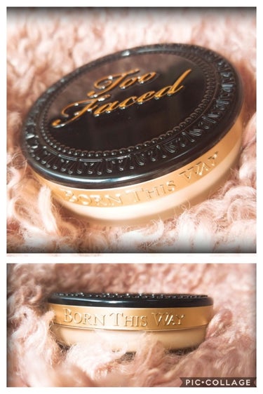 ボーン ディス ウェイ マルチユース コンプレクション パウダー/Too Faced/パウダーファンデーションを使ったクチコミ（1枚目）