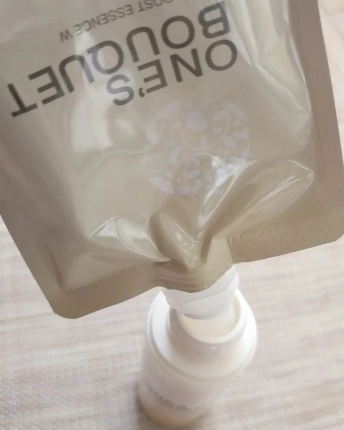 ONE’S BOUQUET（ワンズブーケ デュアルブーストエッセンス W）/M＆Hラボ/美容液を使ったクチコミ（2枚目）