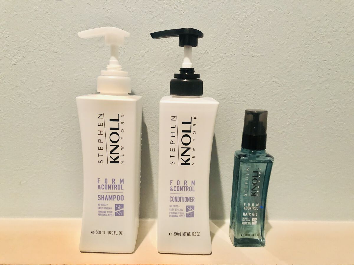 フォルムコントロール シャンプー Ｗ/コンディショナー Ｗ/スティーブンノル ニューヨーク/市販シャンプーを使ったクチコミ（1枚目）