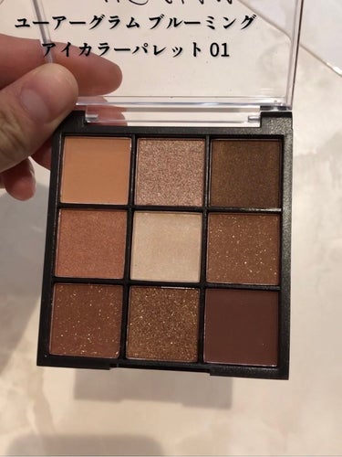 UR GLAM　BLOOMING EYE COLOR PALETTE/U R GLAM/アイシャドウパレットを使ったクチコミ（2枚目）