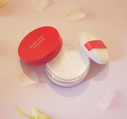 メイク キープ パウダー/コーセーコスメニエンス/ルースパウダーを使ったクチコミ(2枚目)