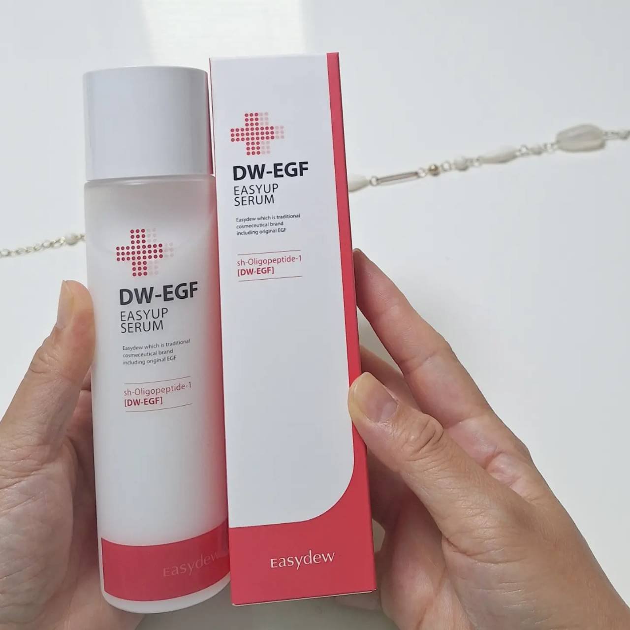 DW-EGFコラーゲンシルクリームセラム /Easydew/美容液を使ったクチコミ（2枚目）